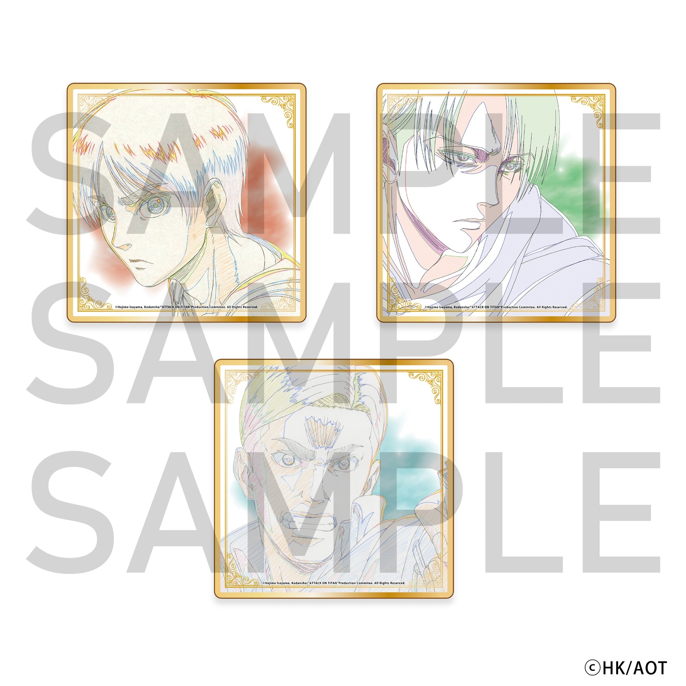 進撃の巨人 色紙 リヴァイ – IG Port ONLINE STORE