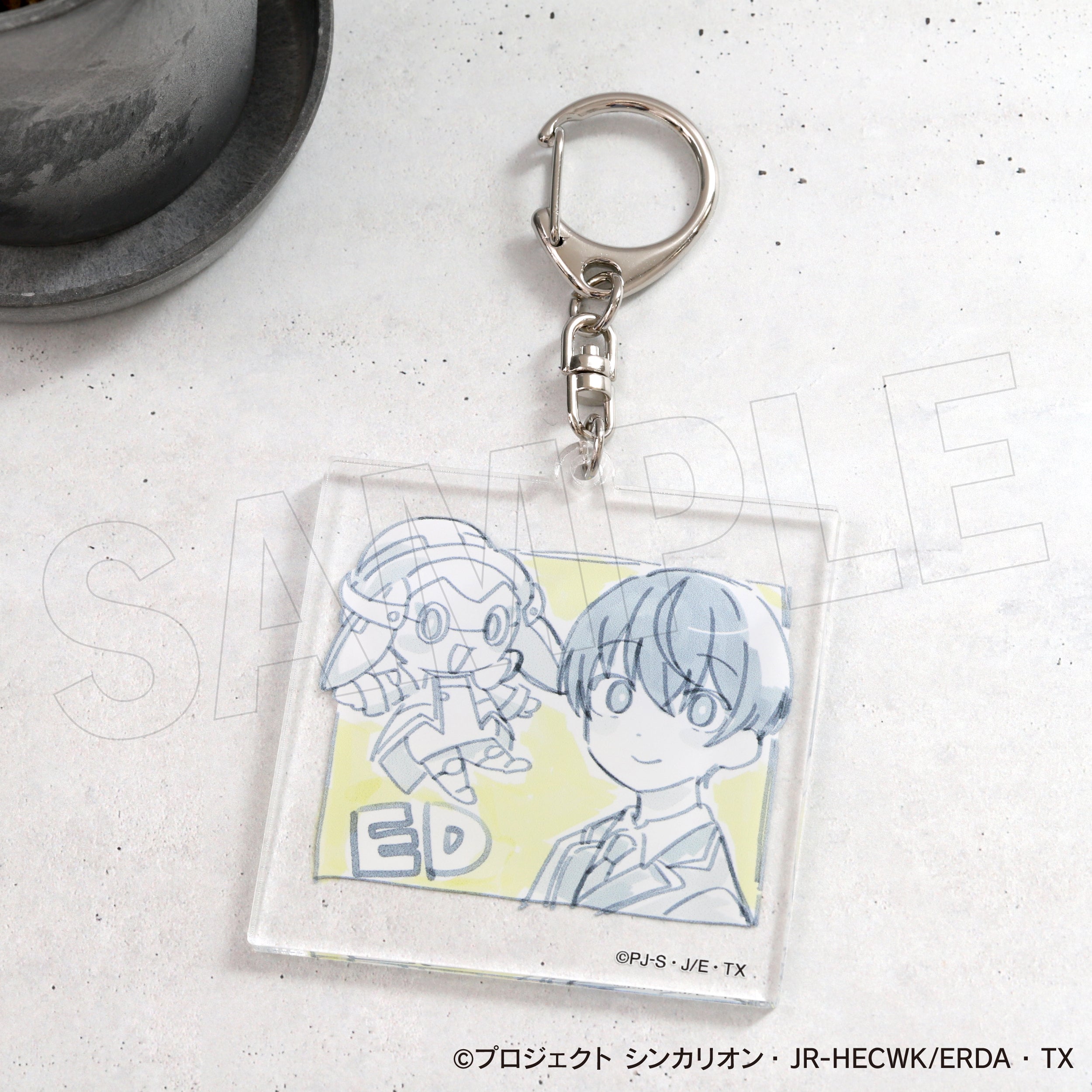 リボーン 白蘭 アクリルキーホルダー トップ その1 J-WORLD リボーン