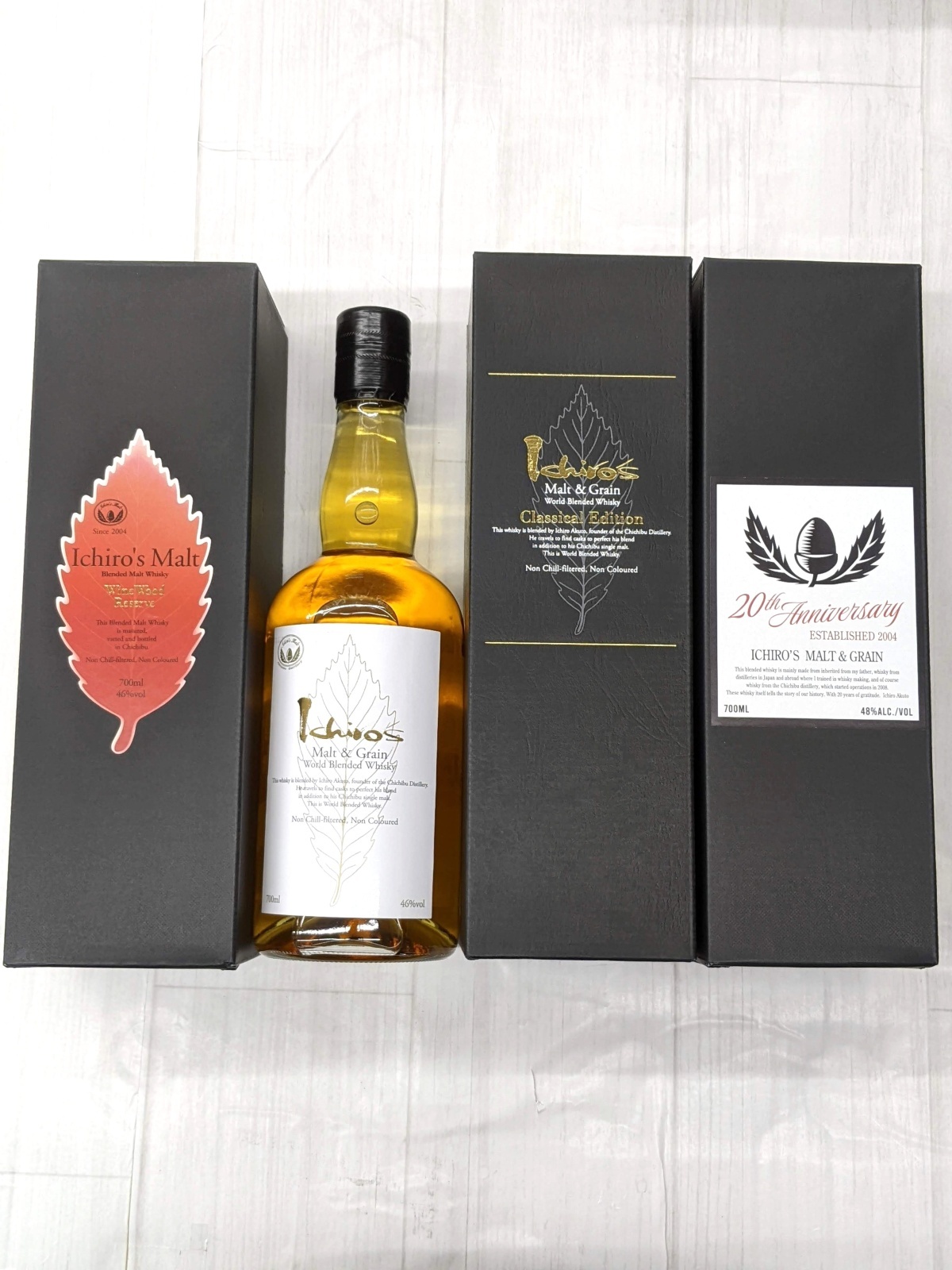 イチローズモルト505 、20周年アニバーサリーエディション2本セット