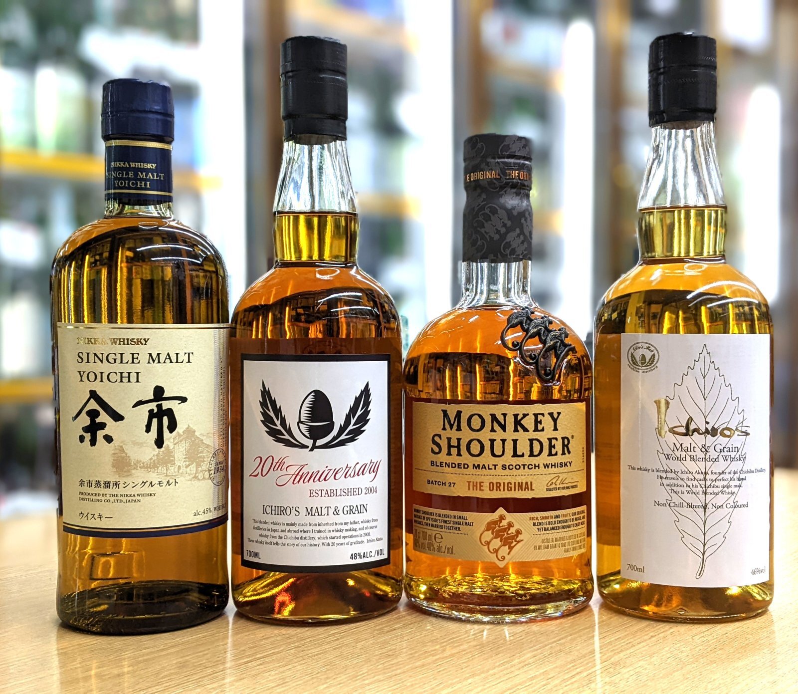 イチローズモルト20周年とリミテッドの2本セット