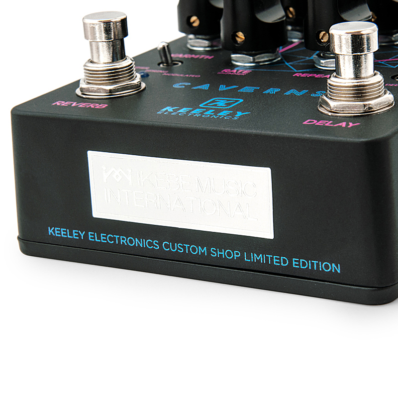 keeley】揺れるディレイと煌くリバーブで好評を得ているCaverns2に、夜