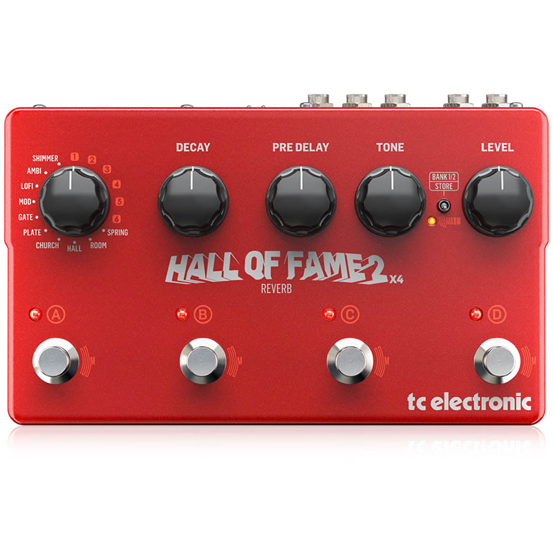 tc electronic】名作リバーブHall Of Fameのフラッグシップとミニが