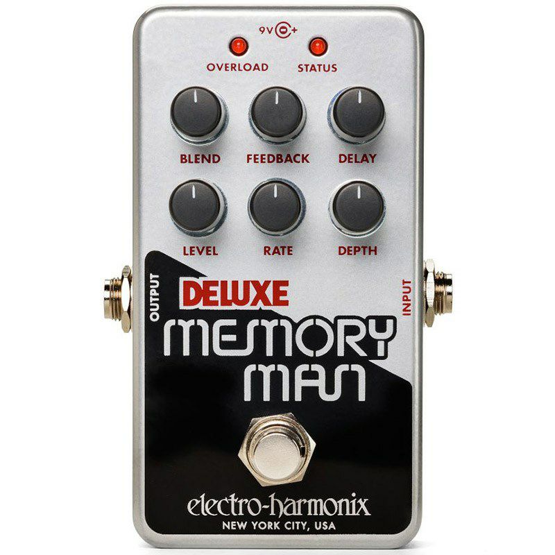 Electro Harmonix】アナログ・ディレイの名機「Deluxe Memory Man」が