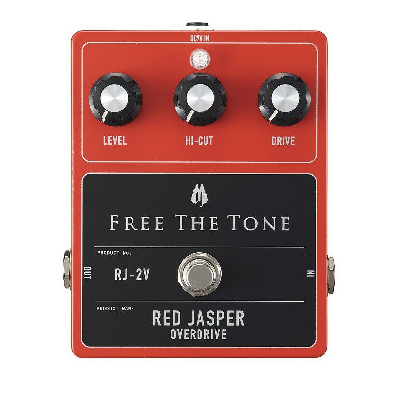 Free The Tone】生産完了となっていたローゲインドライブペダル『RED