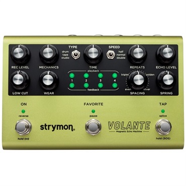 strymon VOLANTE【Magnetic Tape Delay】（ストライモン）マルチ