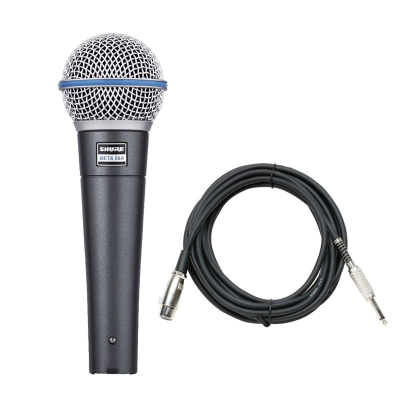SHURE SHURE シュアー ダイナミックマイク BETA58 ケース付き ○ 5C5E7