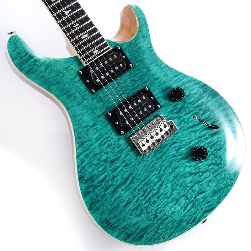 P.R.S. SE Custom 24 Quilt (Turquoise) ｜イケベ楽器店オンラインストア