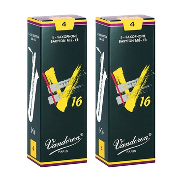 VANDOREN 【2個セット】《硬さ：4》バリトンサックス用リード