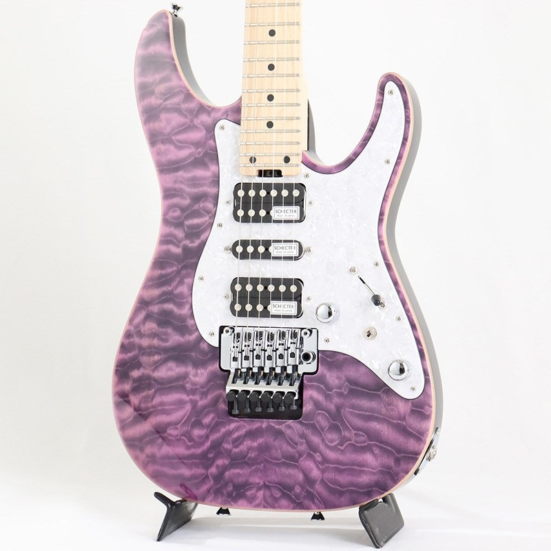 SCHECTER SD-2-24-AL (See-Thru Purple/Maple) ｜イケベ楽器店