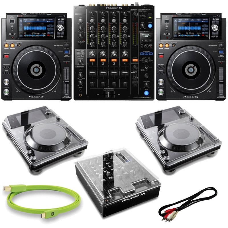 Pioneer DJ XDJ-1000MK2 & DJM-750MK2 セット Pioneer DJ XDJ-1000MK2