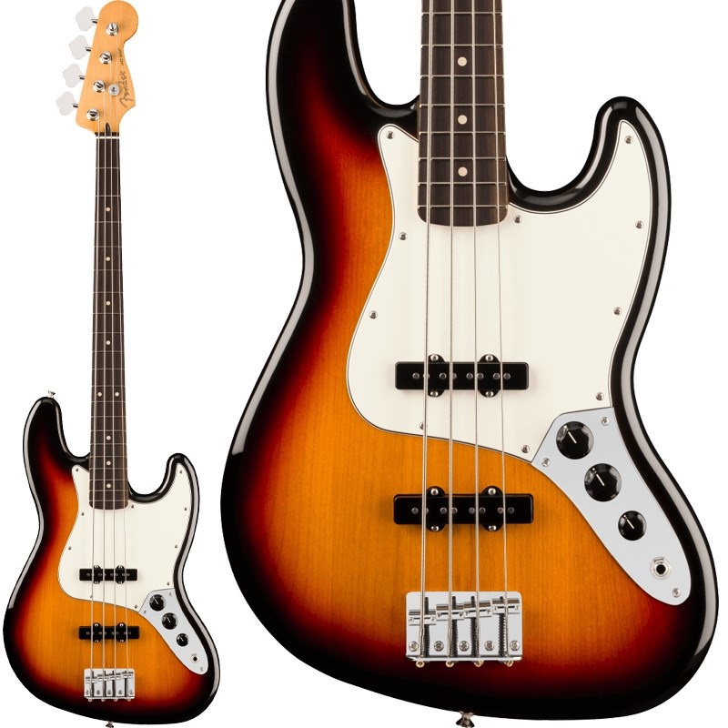 Fender MEX Player II Jazz Bass (3-Color Sunburst/Rosewood
