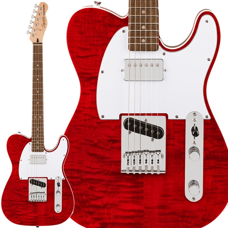 Squier by Fender Affinity Series Telecaster FMT SH (Crimson Red