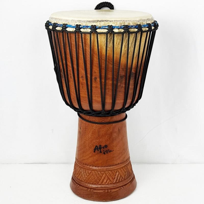 Afroton アフリカ産 打楽器 ジャンベ 約13インチ 良品 Afroton