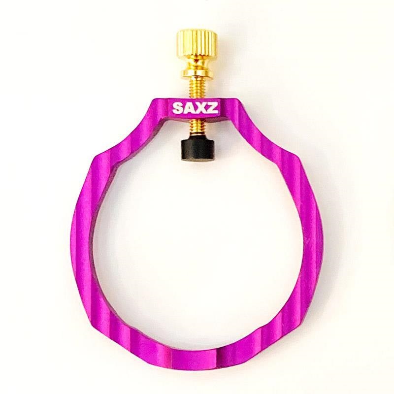 SAXZ 「ラージ / ミッドナイトパープル」 サックス用リガチャー