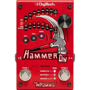 Digitech Whammy Ricochet [Pitch Shift Pedal]（デジテック）ピッチ