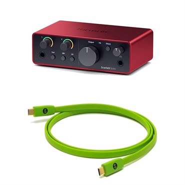 Focusrite Scarlett 2i2 gen4(2in2out・USB-C オーディオ