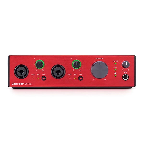 Focusrite Clarett+ 2Pre USB(最大10in/4out・USBオーディオ