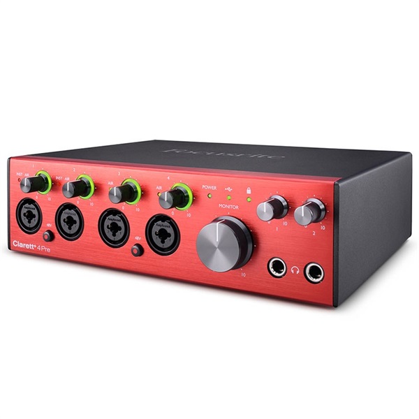 Focusrite Clarett+ 4Pre ｜イケベ楽器店オンラインストア