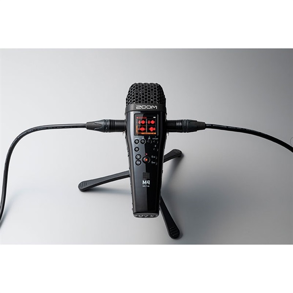 ZOOM MicTrak M4(XYステレオマイク内蔵・2chXLR入力搭載・ハンドヘルド