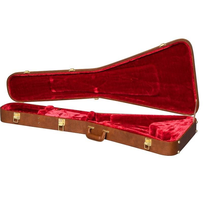 Gibson Flying V Original Hardshell Case (Brown) [ASFVCASE-ORG