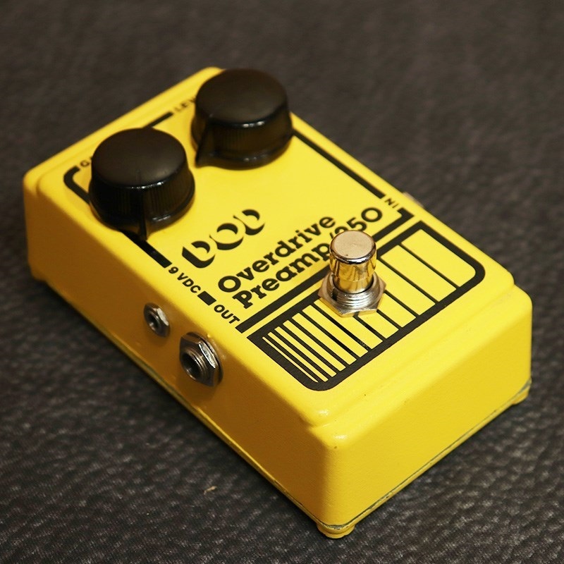 DOD VINTAGE Overdrive Preamp 250 Yellow '82 ｜イケベ楽器店