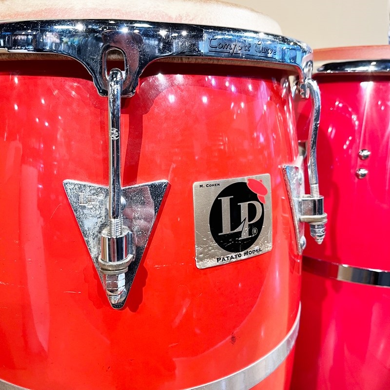 LP Patato コンガ 赤 2台セット LP PATATO® SIGNATURE FIBRGLASS