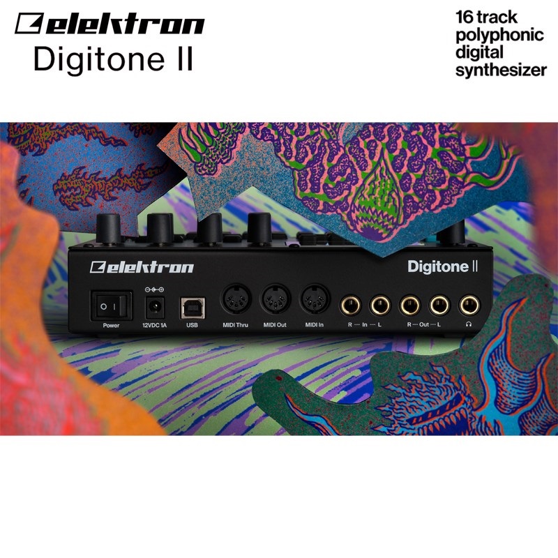 elektron Digitone II (デジトーン2) エレクトロン 16 トラック マルチ