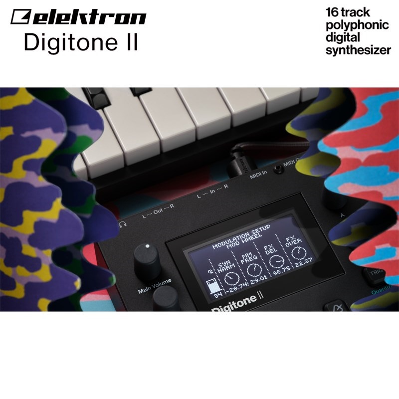 Elektron Digitone ポリフォニックシンセサイザー Amazon.co.jp