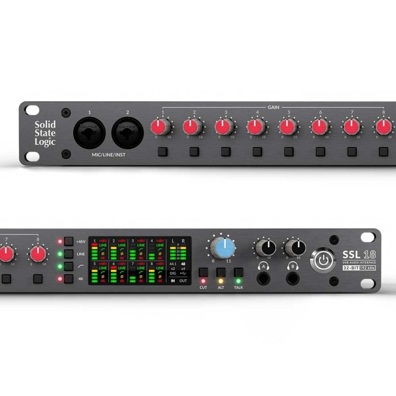 SSL(Solid State Logic) SSL18(26in28out USB オーディオ