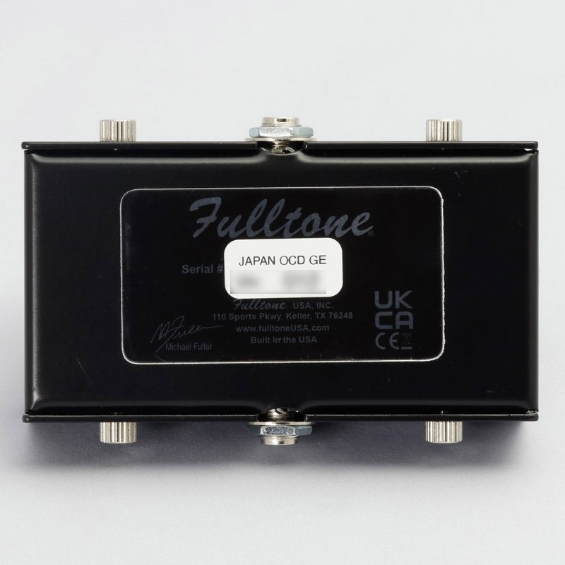 Fulltone OCD Ge[OCD Ge LTD BLK]【日本限定カラー】 ｜イケベ楽器店