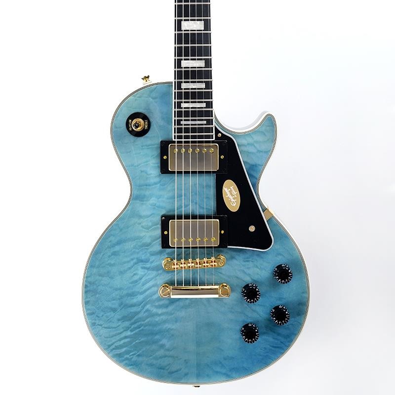 Epiphone Les Paul Custom Quilt (Ocean Blue Burst) ｜イケベ楽器店