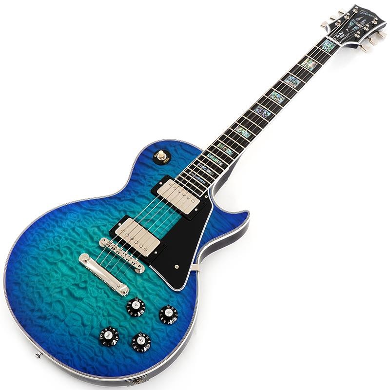 Gibson 1968 Les Paul Custom 7A Quilt Top Gloss (Trans Blue) 【S/N