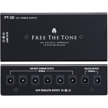 Free The Tone PT-3D DC POWER SUPPLY（パワーサプライ） ｜イケベ楽器
