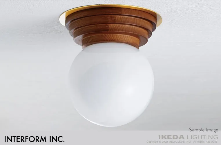 Boule ブール シーリングライト ｜ インターフォルム 【 IKEDA