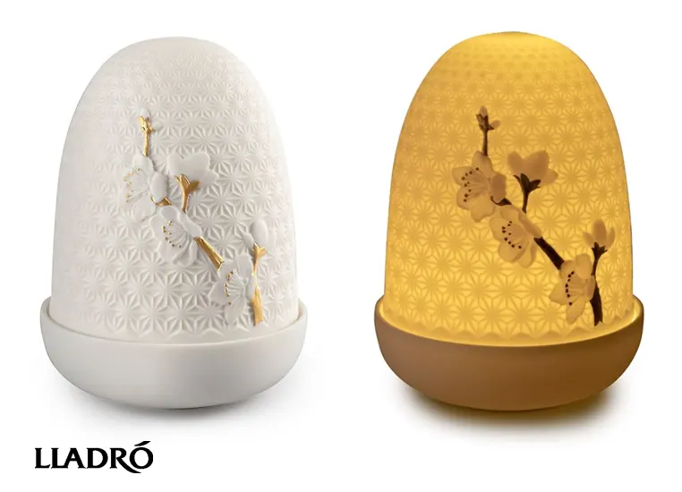 ドーム ランプ （桜） ワイヤレス テーブルランプ | LLADRO/リヤドロ