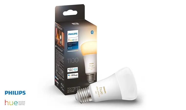 Philips Hue ホワイト シングルランプ ｜ Philips Hue フィリップス