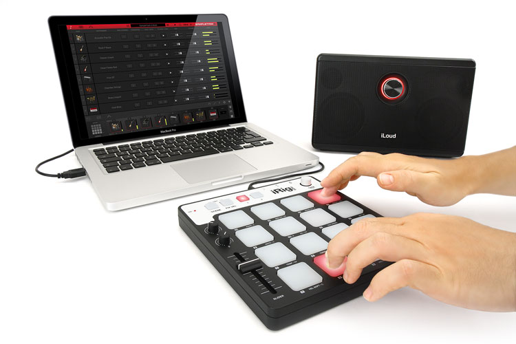 新品未使用】iRig Pads MIDIグルーヴコントローラー Amazon | IK