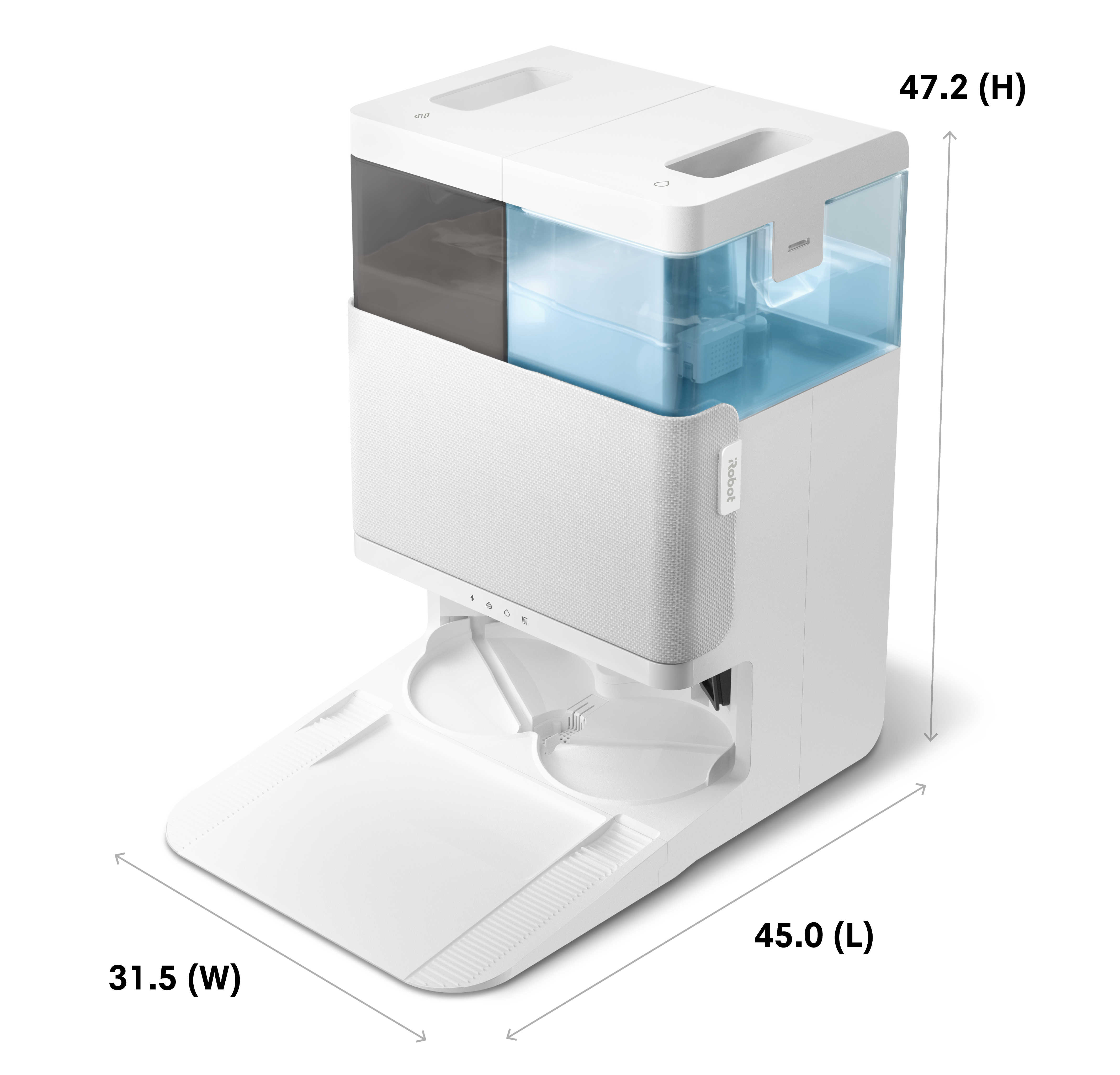 Roomba® Plus 405 Combo robot | WHITE