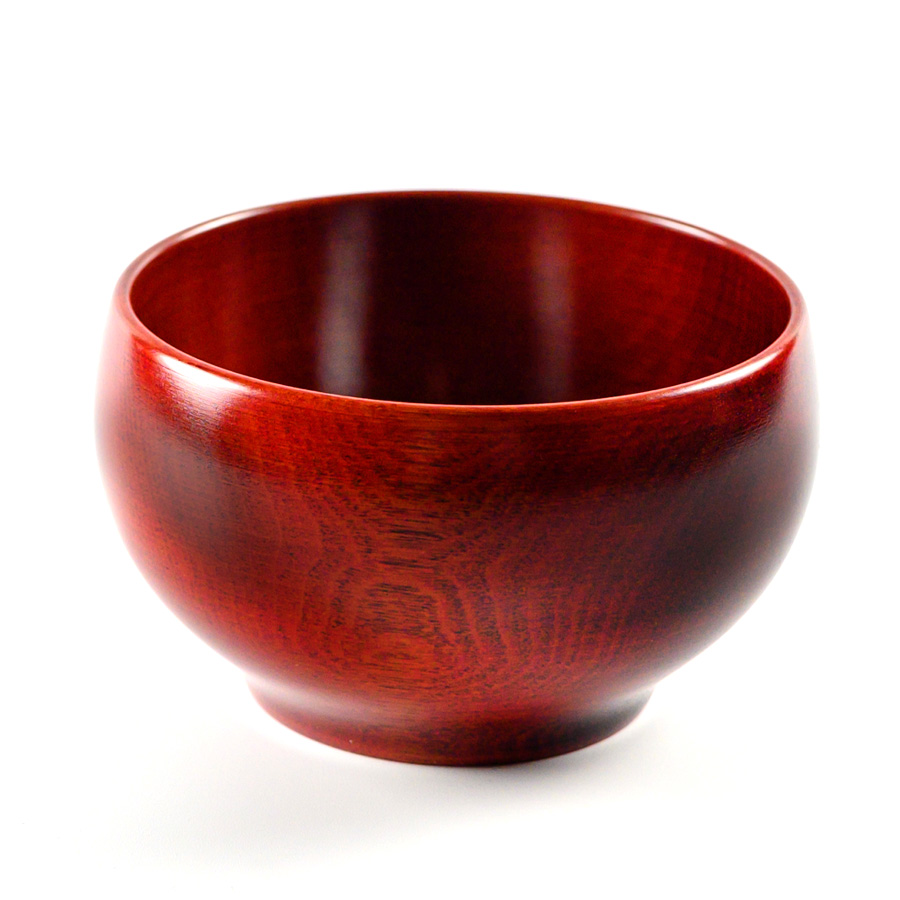 ひなこ椀 栃 木製 漆塗り 木のお椀・味噌汁椀 漆器の井助