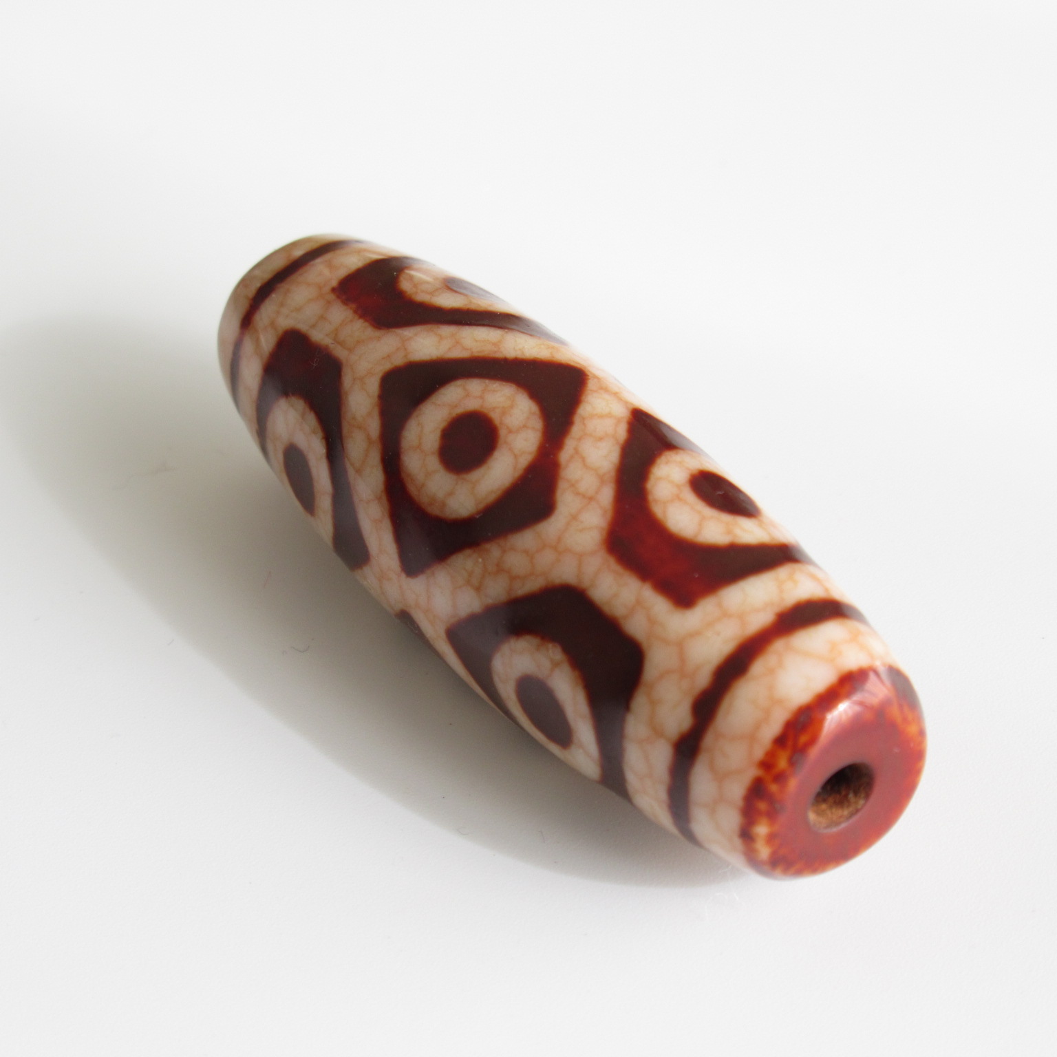 亀甲九眼天珠 ショップ 超激レア‼︎ 黒龍紋 亀甲 九眼天珠 亀甲長壽天