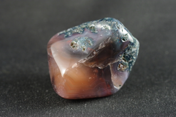 紅十勝石（オブシディアン）原石磨き 304g 天然石販売 名取貴石