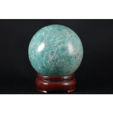 アマゾナイト丸玉 71．5mm 天然石販売 名取貴石 天然石原石鉱物