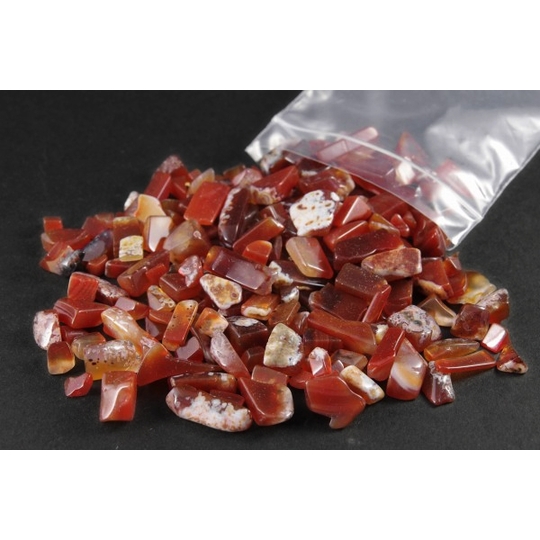 多用途天然石 赤メノウ粒状さざれ石詰め合わせ 天然石原石鉱物結晶