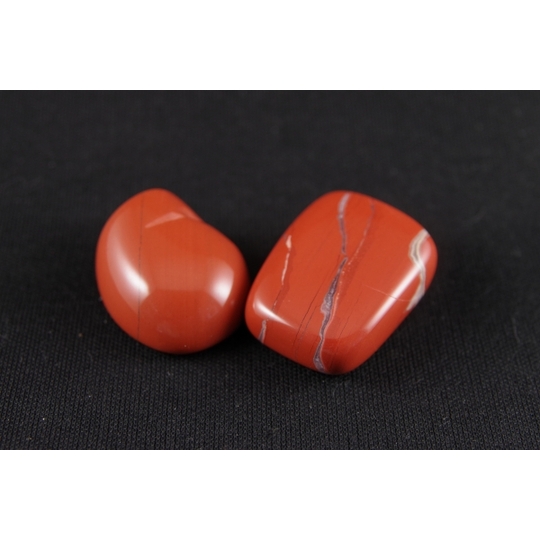 レッドジャスパー原石磨き 2個セット40g 天然石専門店名取貴石