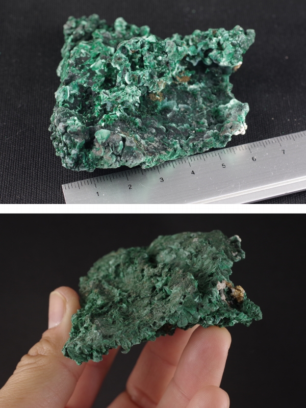 マラカイト（孔雀石）原石 81g 天然石販売 名取貴石 天然石原石鉱物