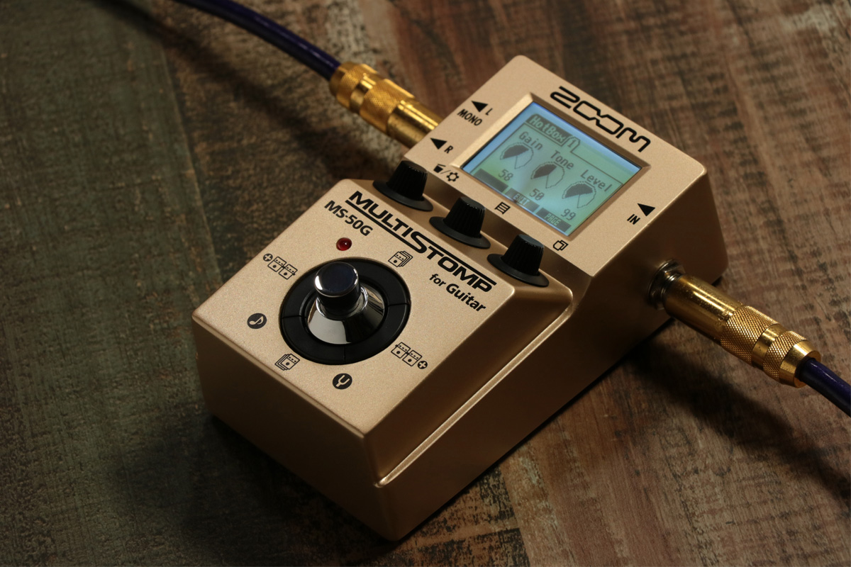 ZOOM MS-50G Gold Limited 限定 Amazon.co.jp: ZOOM/MS-50G-I