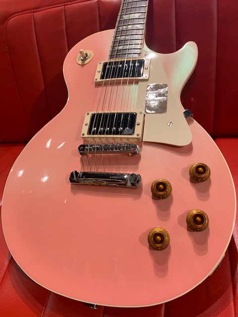 エピフォン レスポール100 ピンク エレキギター
