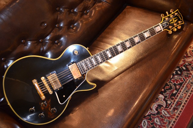 レスポールカスタムGibson ×アリアプロII ブラックビューティー76年製