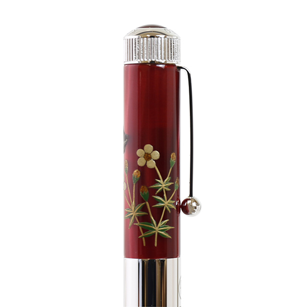 高蒔絵】ROMEO No．3ボールペン 日本の稀鳥 山原水鶏