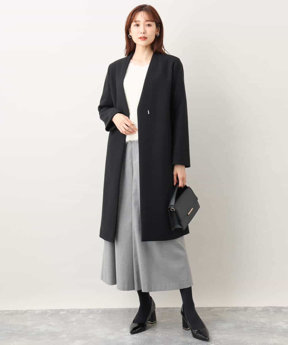 TRソフトストレッチガウチョパンツ/洗える(ガウチョ・ワイドパンツ